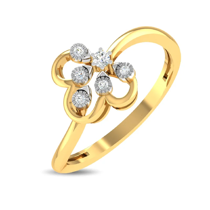 celestial star earrings stud Vritika Ring