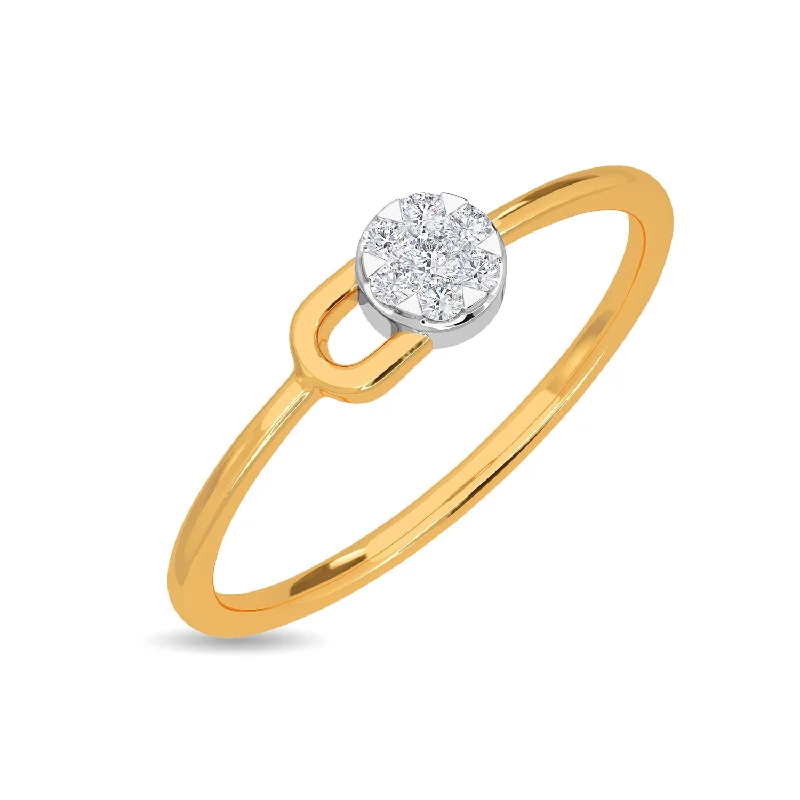 wide gold cuff bracelet Willa Ring