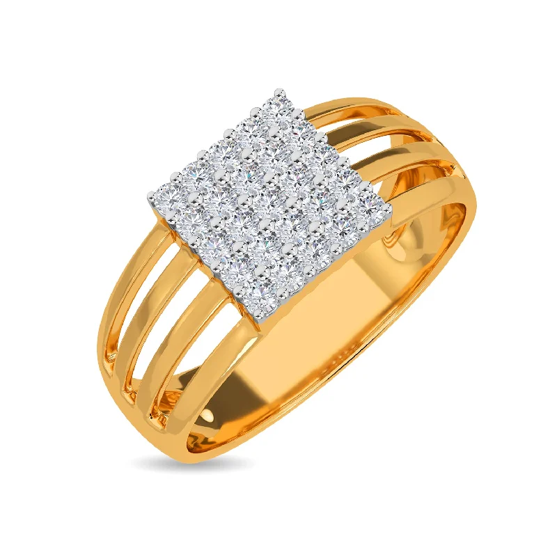 pearl stud earrings classic Wren Ring For Men