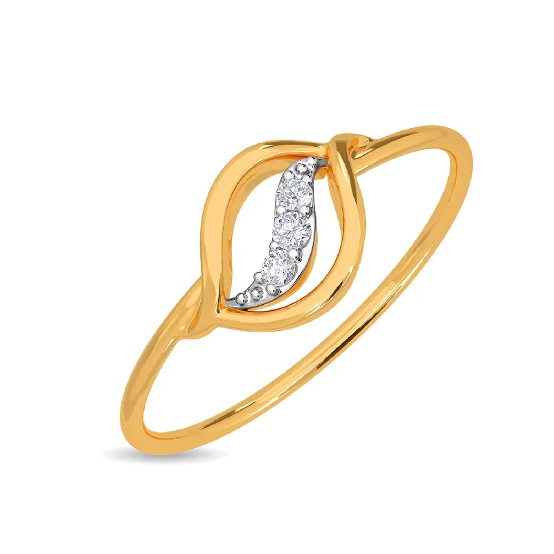 hammered silver wedding band Xandra Ring