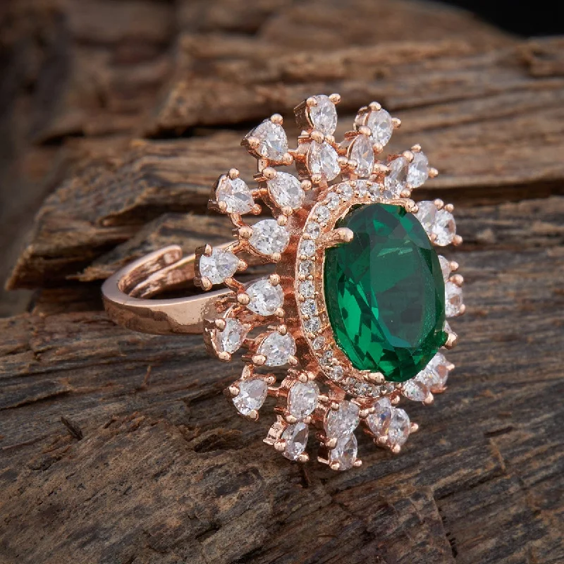 gold-plated snake chain bracelet Zircon Finger Ring 155355