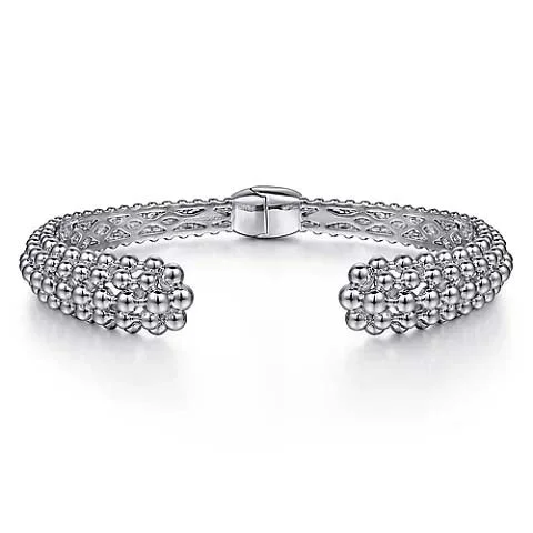 dainty gemstone drop earrings Gabriel & Co. Bujukan Hinged Cuff Bracelet in Sterling Silver dainty gemstone drop earrings Gabriel & Co. Bujukan Hinged Cuff Bracelet in Sterling Silver