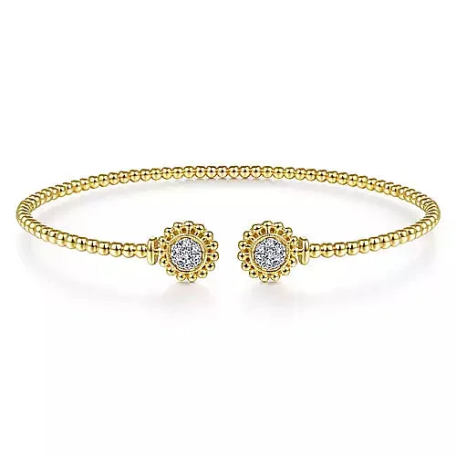 gothic claw ring men’s silver 14K Yellow Gold Bujukan Split Cuff Bracelet with Diamond Pave Flower Caps gothic claw ring men’s silver 14K Yellow Gold Bujukan Split Cuff Bracelet with Diamond Pave Flower Caps