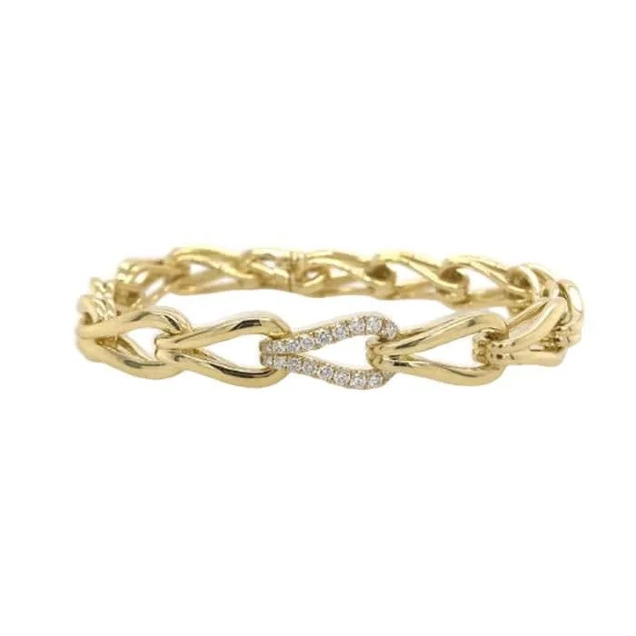 unique moon phase ring Charles Krypell Diamond Fancy Link Bracelet in 18K Yellow Gold unique moon phase ring Charles Krypell Diamond Fancy Link Bracelet in 18K Yellow Gold