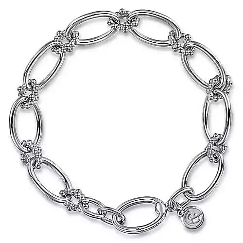 luxury diamond eternity ring Gabriel & Co. Bujukan Link Bracelet in Sterling Silver luxury diamond eternity ring Gabriel & Co. Bujukan Link Bracelet in Sterling Silver