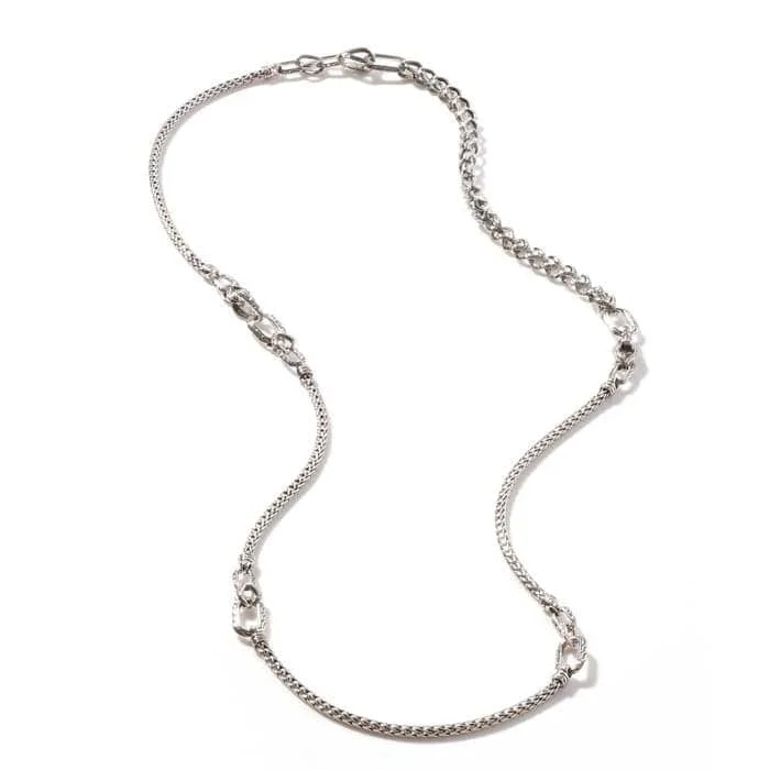 silver wave ring dainty 32" Asli Link Classic Chain Transformable Necklace in Sterling Silver silver wave ring dainty 32" Asli Link Classic Chain Transformable Necklace in Sterling Silver