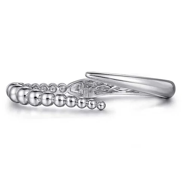 sterling silver braided ring Gabriel & Co Bujukan Bypass Bangle Bracelet in Sterling Silver sterling silver braided ring Gabriel & Co Bujukan Bypass Bangle Bracelet in Sterling Silver