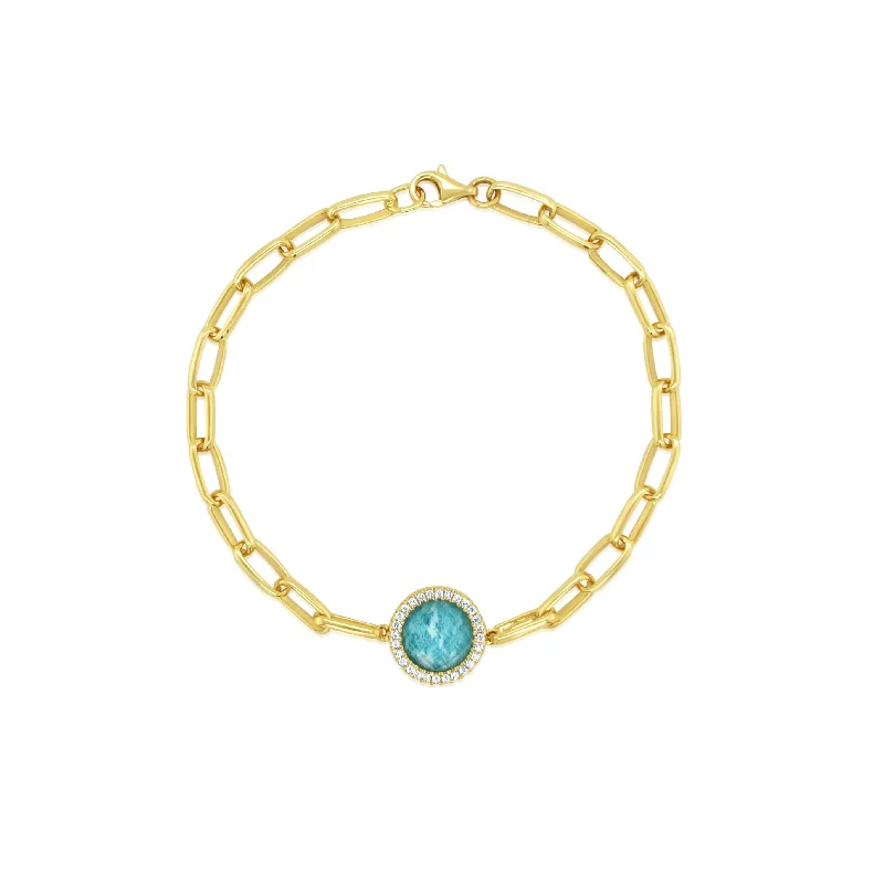 dainty pearl and diamond ring Round Diamond Halo Bracelet With Quartz Over Amazonite Center - Doves by Doron Paloma dainty pearl and diamond ring Round Diamond Halo Bracelet With Quartz Over Amazonite Center - Doves by Doron Paloma