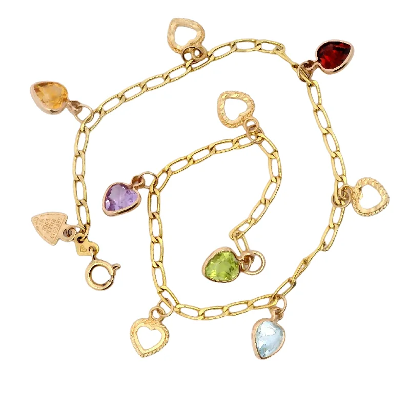 luxury diamond anniversary band Bracelet/ Color Stone