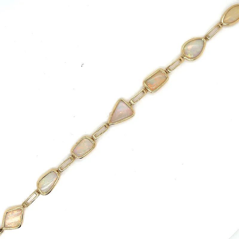 personalized engraved locket Bracelet/ Color Stone