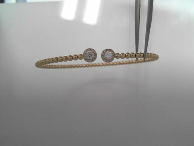 boho gold leaf ring Bracelet/Diamond