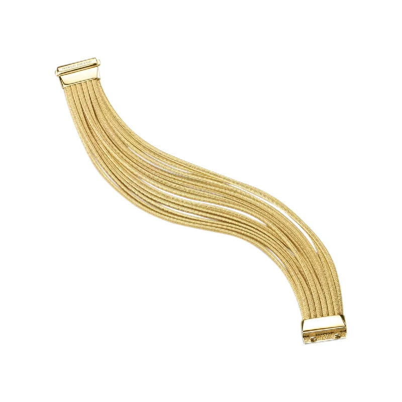 modern geometric drop earrings Cairo Collection 18K Yellow Gold Thirteen Strand Bracelet modern geometric drop earrings Cairo Collection 18K Yellow Gold Thirteen Strand Bracelet
