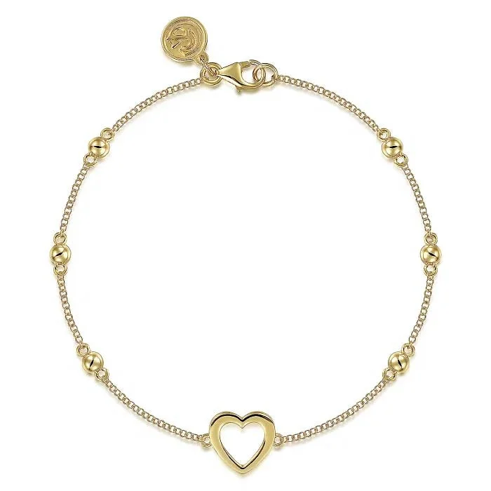 handmade resin flower earrings Gabriel & Co Open Heart Bujukan Bracelet in 14K Yellow Gold handmade resin flower earrings Gabriel & Co Open Heart Bujukan Bracelet in 14K Yellow Gold