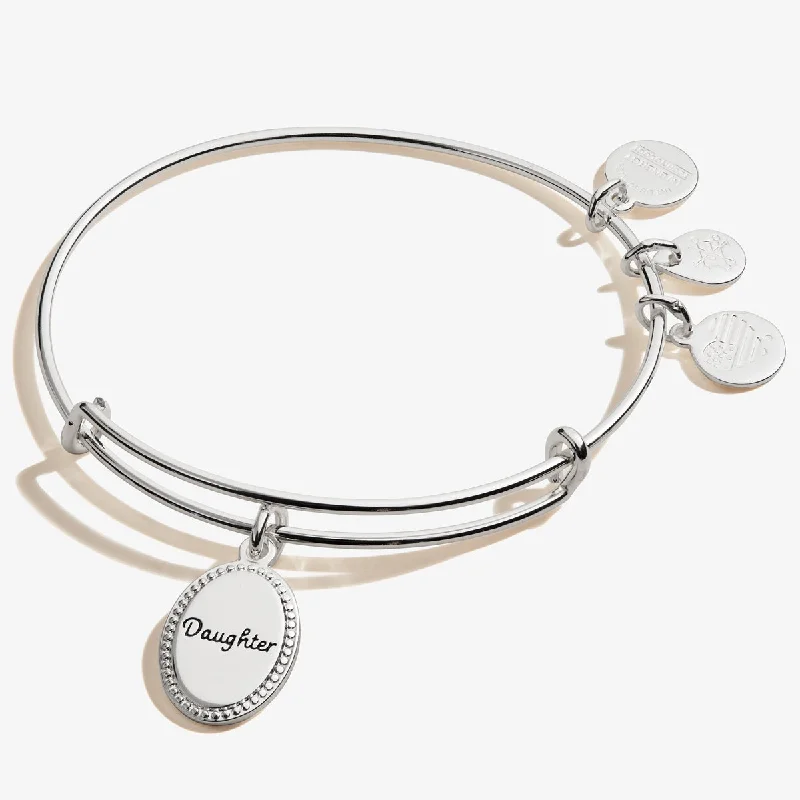 evil eye protection bracelet Daughter, 'Most Precious Gift' Charm Bangle