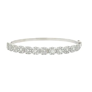 genuine ruby ring women Diamond Bangle