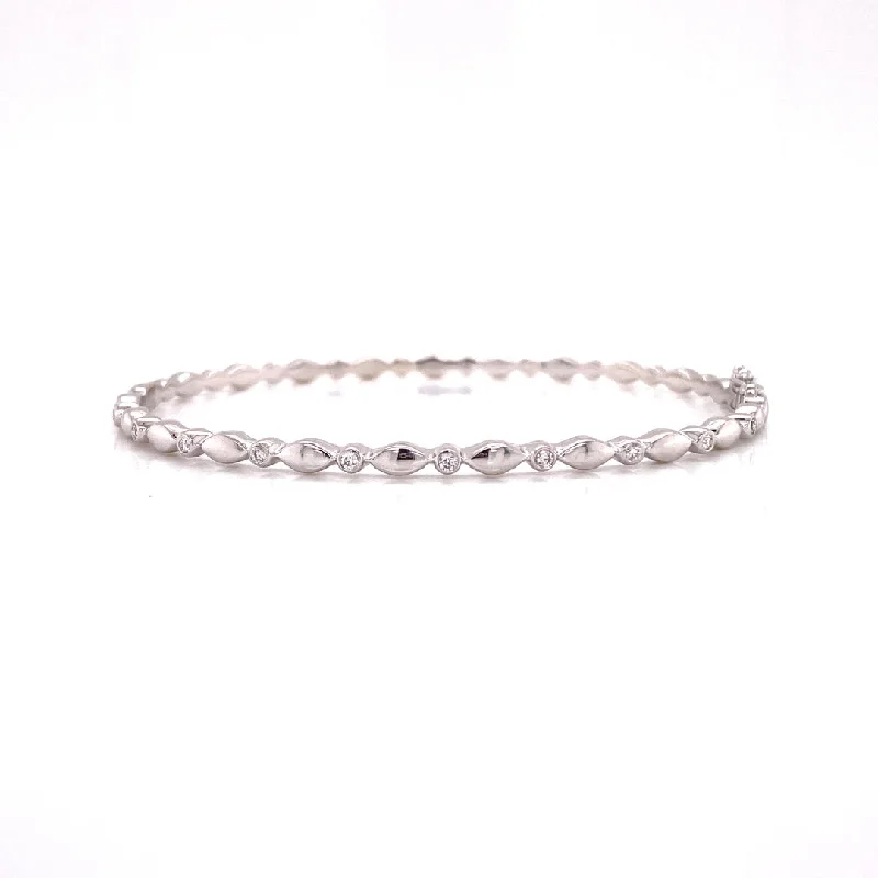 handcrafted crystal quartz ring DIAMOND BANGLE BRACELET