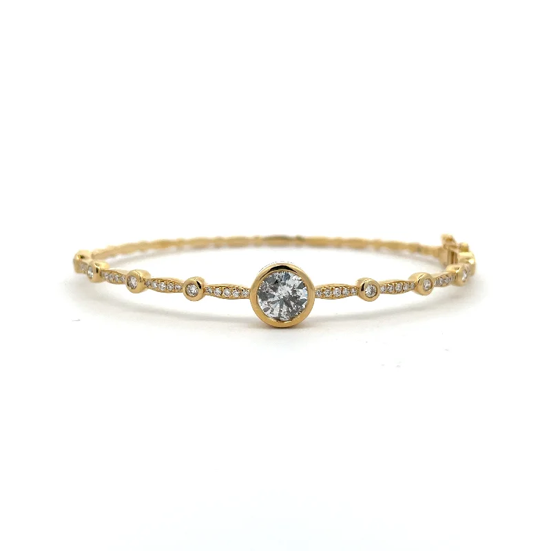 wedding anniversary diamond ring DIAMOND BANGLE BRACELET