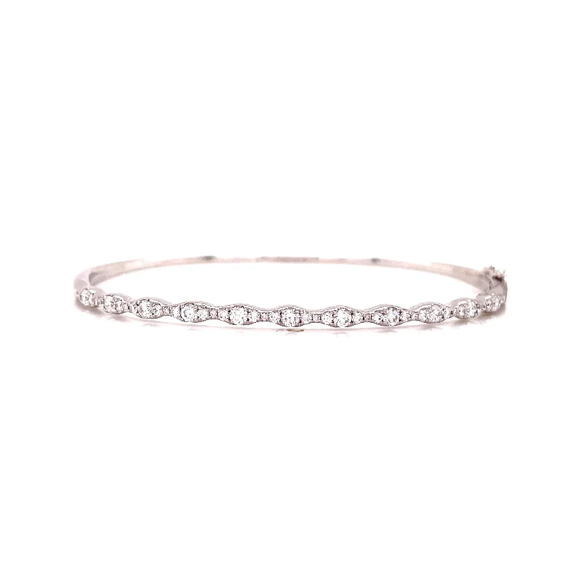 celestial moon and star bracelet DIAMOND BANGLE BRACELET