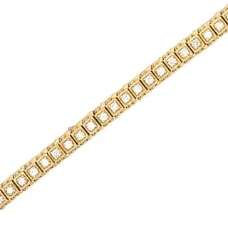 vintage Victorian brooch pin DIAMOND TENNIS BRACELET
