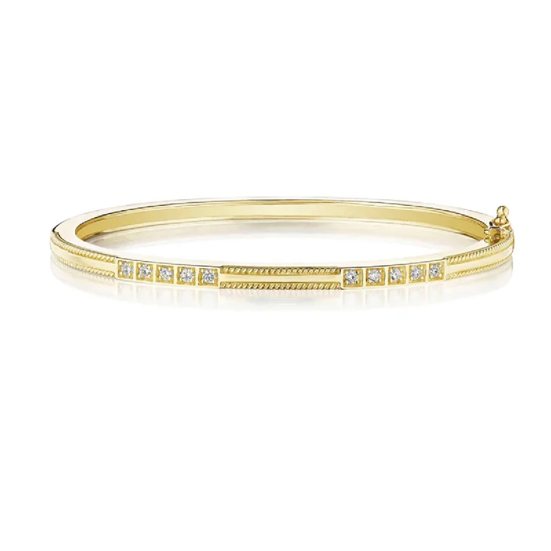 snake chain bracelet gold Double Box Set Station Bangle with Twist
