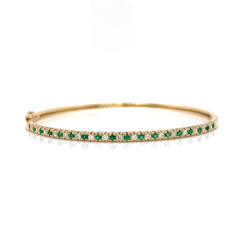 delicate angel wings necklace EMERALD AND DIAMOND BANGLE BRACELET