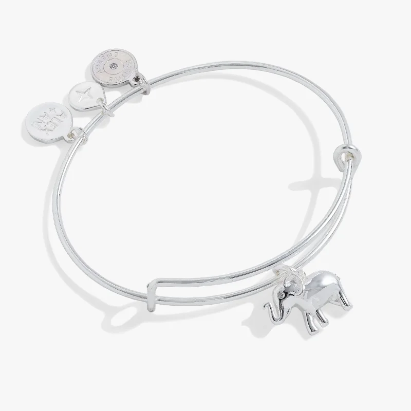 Elephant Charm Bangle