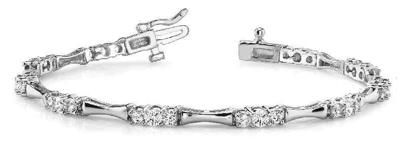 bezel set engagement ring modern Fashion Diamond Bracelet