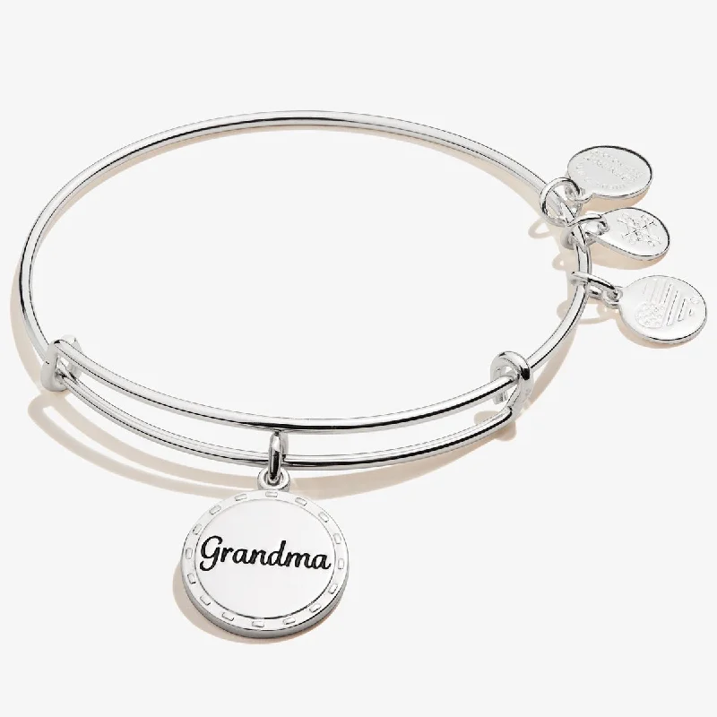 real garnet stacking rings Grandma, 'Wise + Warm' Charm Bangle