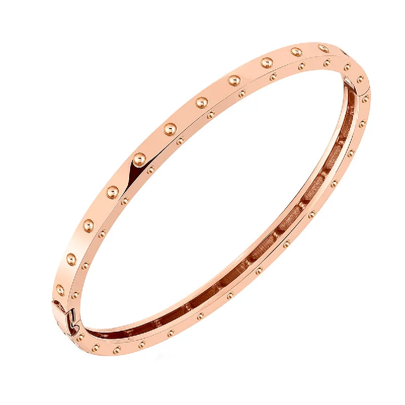 unique gemstone necklace handmade Pois Mois Oval Bangle