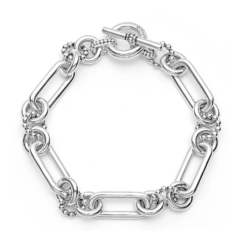 natural crystal pendant necklace Silver Link Bracelet