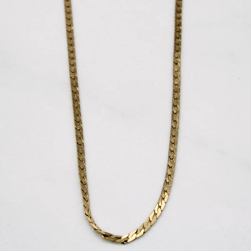 men’s hammered titanium ring 10k Yellow Gold Cuban Link Chain | 21" |
