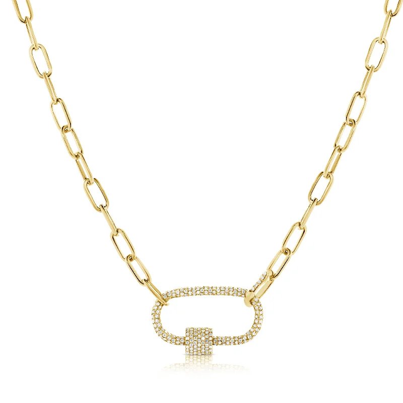 sapphire princess cut ring 14K Yellow Gold Full Diamond Pave link Necklace