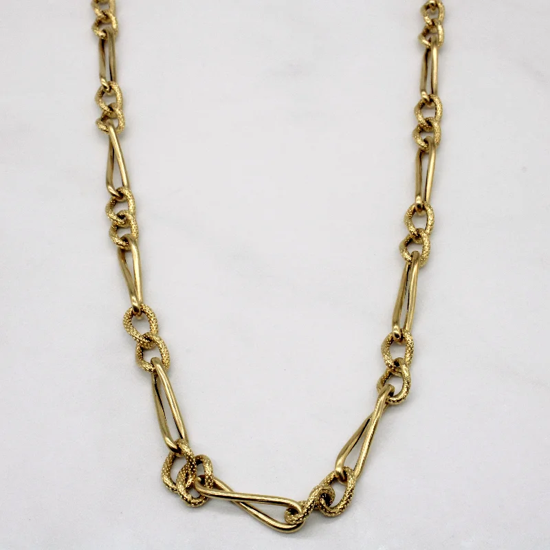 men’s titanium ring with diamonds 14k Yellow Gold Unique Link Chain | 24" |