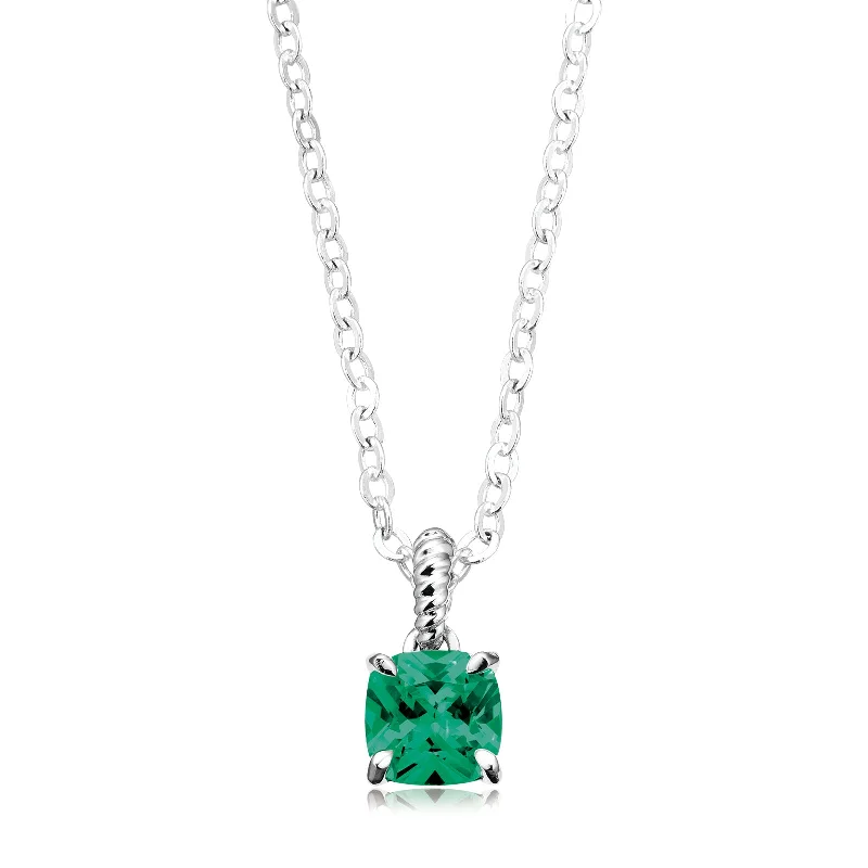 small diamond cross pendant Sterling Silver Cushion 6x6mm Green Cubic Zirconia Pendant small diamond cross pendant Sterling Silver Cushion 6x6mm Green Cubic Zirconia Pendant