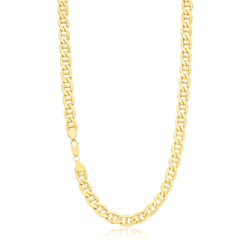 minimalist disc pendant necklace 9ct Yellow Gold Silver Filled 55cm Diacut Anchor Chain minimalist disc pendant necklace 9ct Yellow Gold Silver Filled 55cm Diacut Anchor Chain