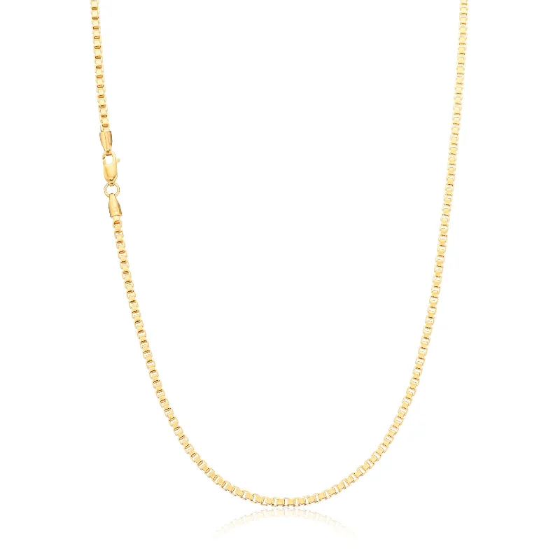 genuine amber pendant necklace 9ct Yellow Gold Silver Filled 50cm Box Chain