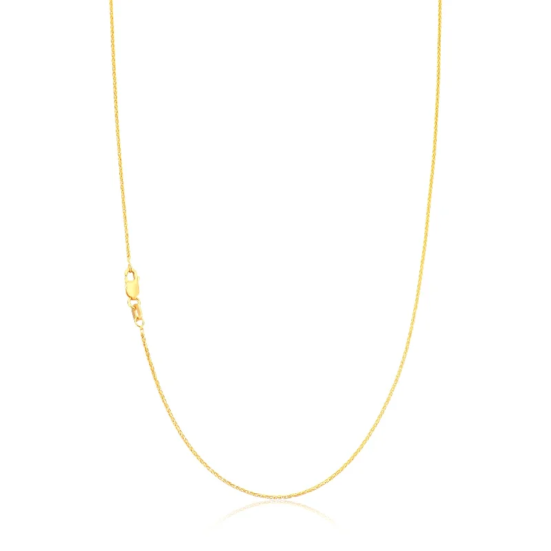 solid gold cartilage hoop 9ct Yellow Gold Silver Filled 45cm Foxtail Chain