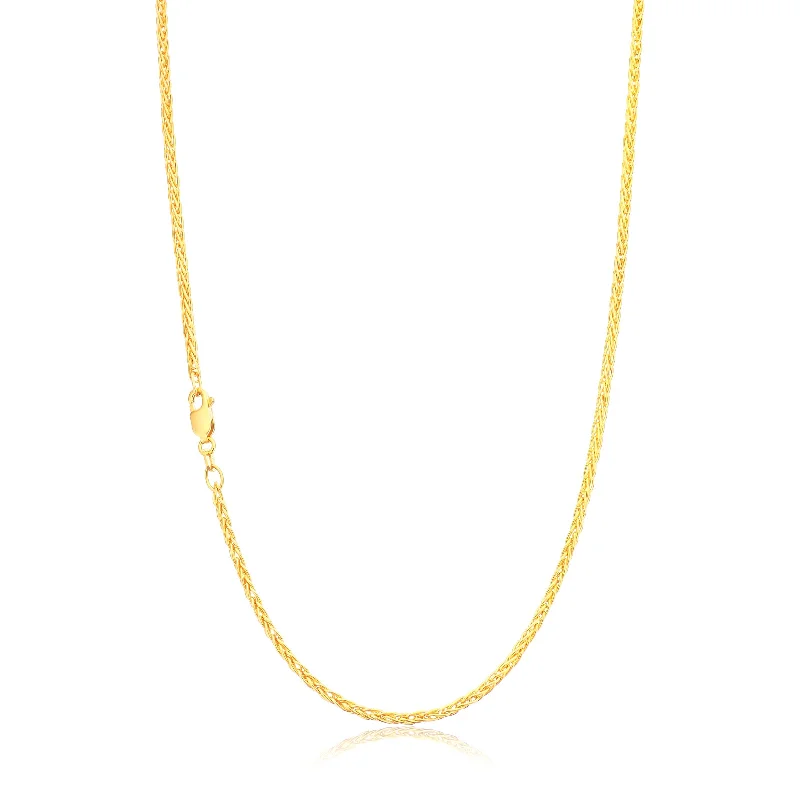 gold and diamond nose stud 9ct Yellow Gold Silver Filled 50cm Foxtail Chain