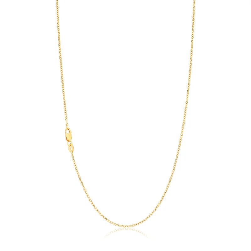 celestial meteor shower earrings 9ct Yellow Gold Silver Filled 45cm 40 Gauge Cable Chain celestial meteor shower earrings 9ct Yellow Gold Silver Filled 45cm 40 Gauge Cable Chain