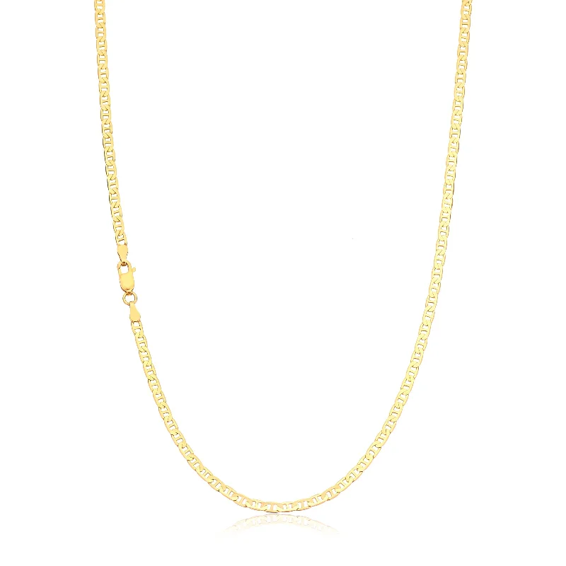 zodiac constellation bracelet silver 9ct Yellow Gold 55cm 80 Gauge Anchor Chain