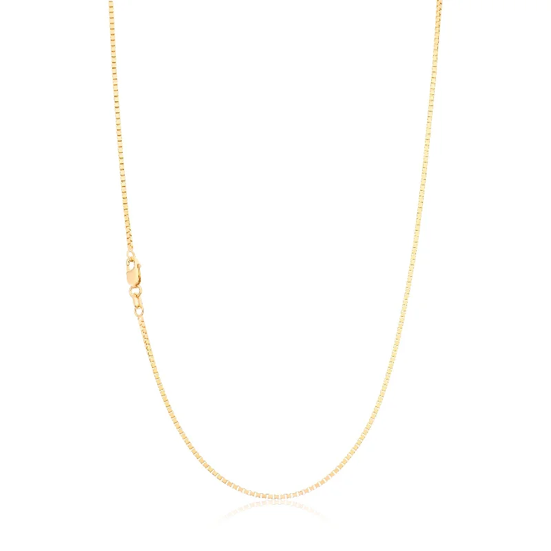 handmade clay bead earrings 9ct Yellow Gold 50cm 50 Gauge Chain