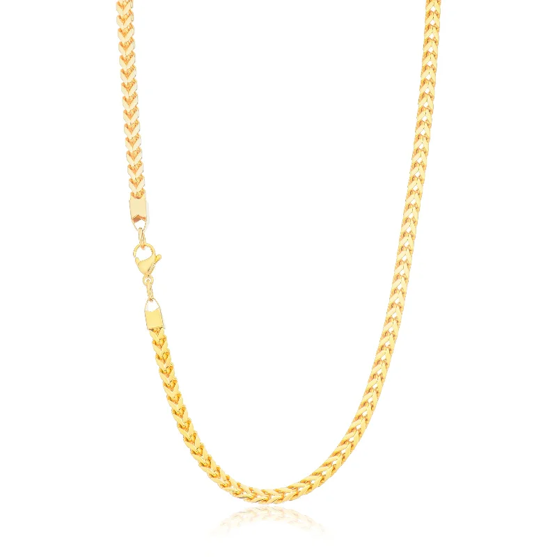 dainty ruby stacking rings Tensity Stainless Steel Gold Tone 60cm Foxtail Chain