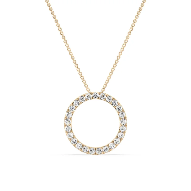 gold-plated snake chain bracelet Celebration 9ct Yellow Gold Round Cut 1 Carat tw of Lab Grown Diamonds Pendant gold-plated snake chain bracelet Celebration 9ct Yellow Gold Round Cut 1 Carat tw of Lab Grown Diamonds Pendant