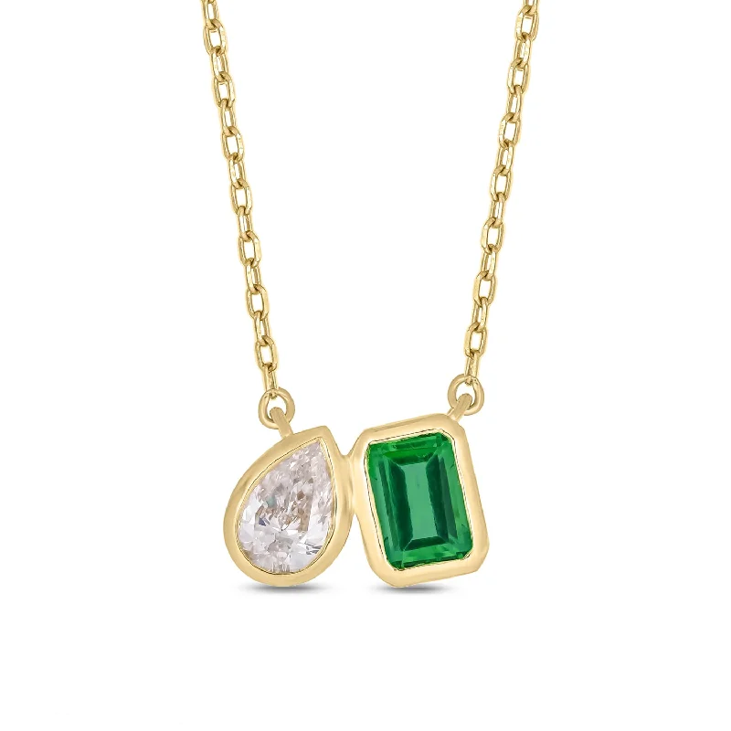 sterling silver angel wing pendant 9ct Yellow Gold Pear & Emerald Cut Created Emerald 0.40 Carat tw Lab Grown Diamonds Necklace sterling silver angel wing pendant 9ct Yellow Gold Pear & Emerald Cut Created Emerald 0.40 Carat tw Lab Grown Diamonds Necklace