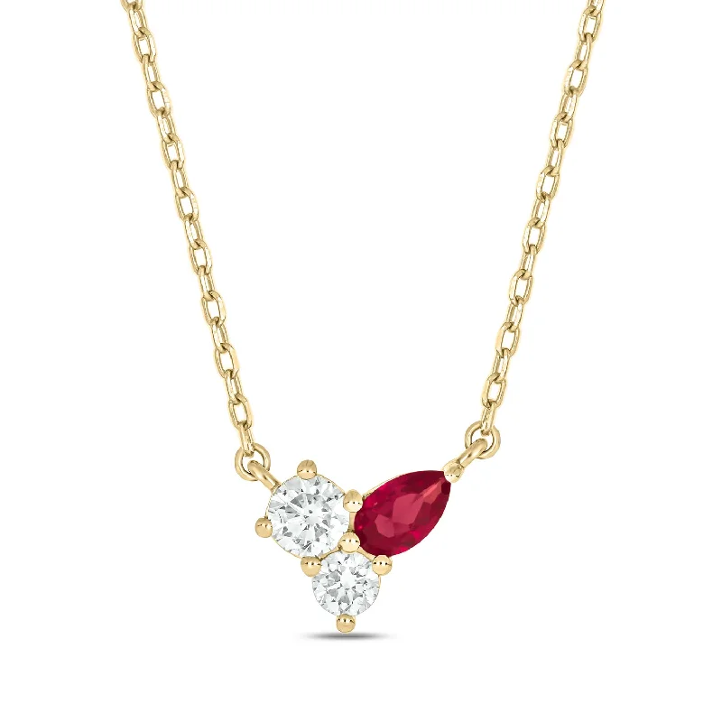 star-shaped cartilage stud earrings 9ct Yellow Gold Pear & Round Cut Created Ruby 0.30 Carat tw Lab Grown Diamonds Pendant star-shaped cartilage stud earrings 9ct Yellow Gold Pear & Round Cut Created Ruby 0.30 Carat tw Lab Grown Diamonds Pendant