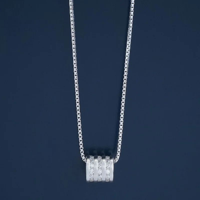 unique gemstone cocktail ring 92.5 Silver Necklace 176485