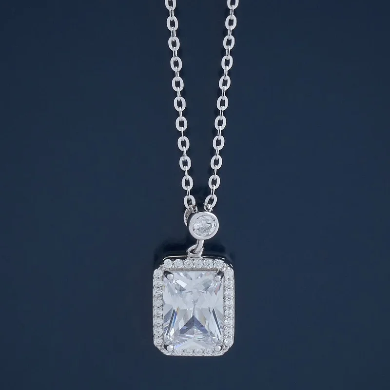silver-plated bar necklace 92.5 Silver Necklace 176687