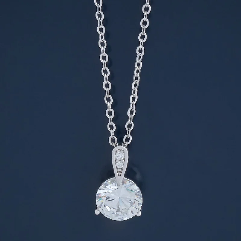 infinity necklace with birthstones 92.5 Silver Necklace 176707