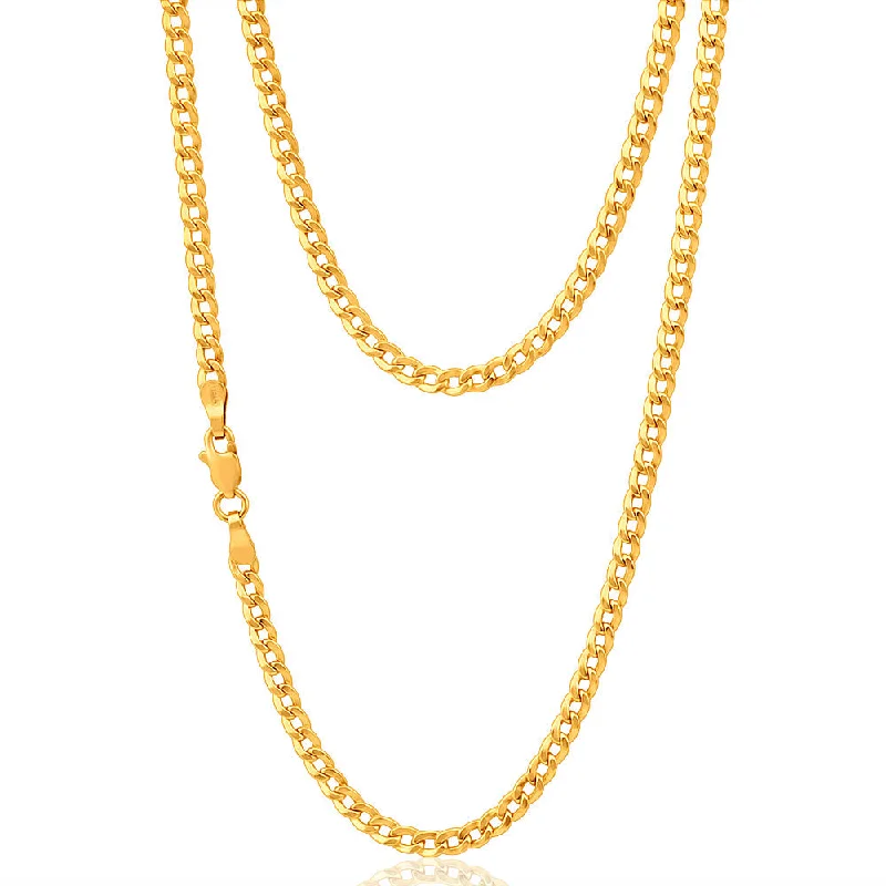 sterling silver infinity loop ring 9ct Elegant Yellow Gold Copper Filled Curb 45cm Chain sterling silver infinity loop ring 9ct Elegant Yellow Gold Copper Filled Curb 45cm Chain