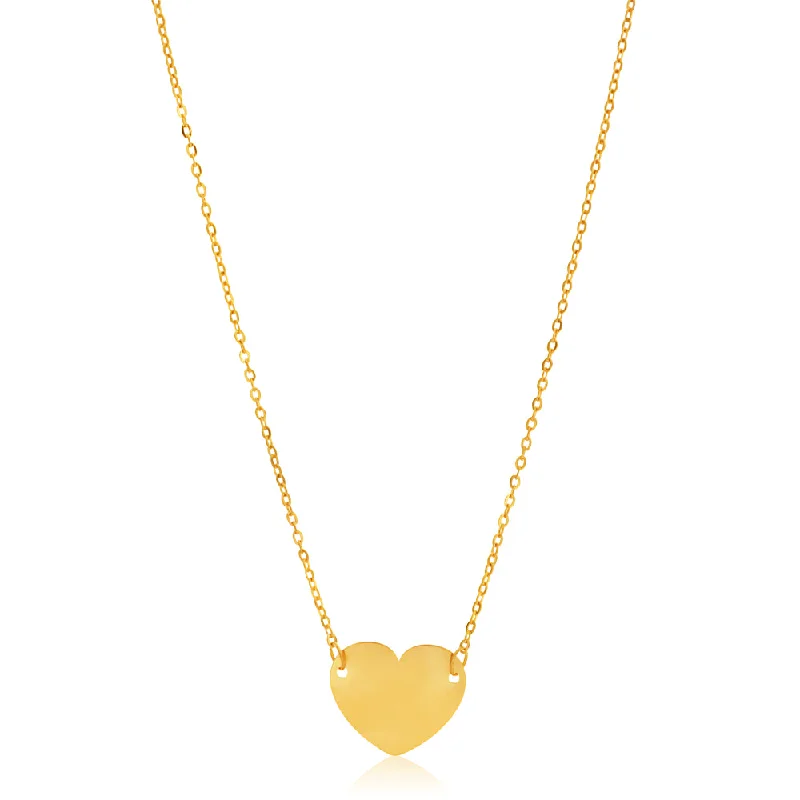 amethyst gemstone engagement ring 9ct Yellow Gold Plain Heart Disc Pendant on 42cm Chain amethyst gemstone engagement ring 9ct Yellow Gold Plain Heart Disc Pendant on 42cm Chain